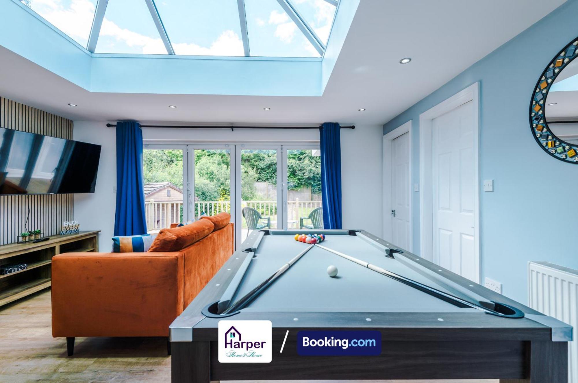 Spacious Detached Bungalow By Harperletting Short Lets & Serviced Accommodation Buckely With Pool Table & Driveway Buckley ภายนอก รูปภาพ